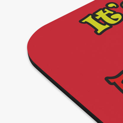 popping like popcorn - Mouse Pad (Rectangle) (dark red)