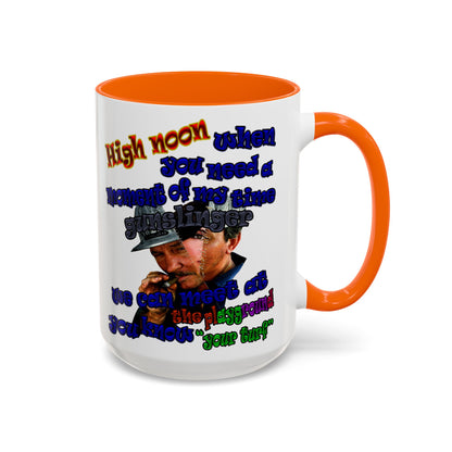 high noon - Accent Mug (white)