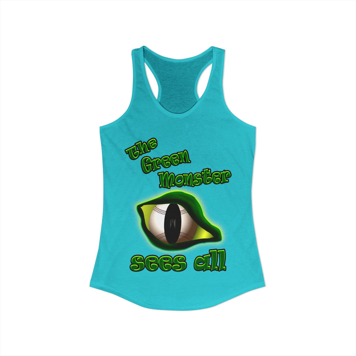 green monster - Women's Ideal Racerback Tank