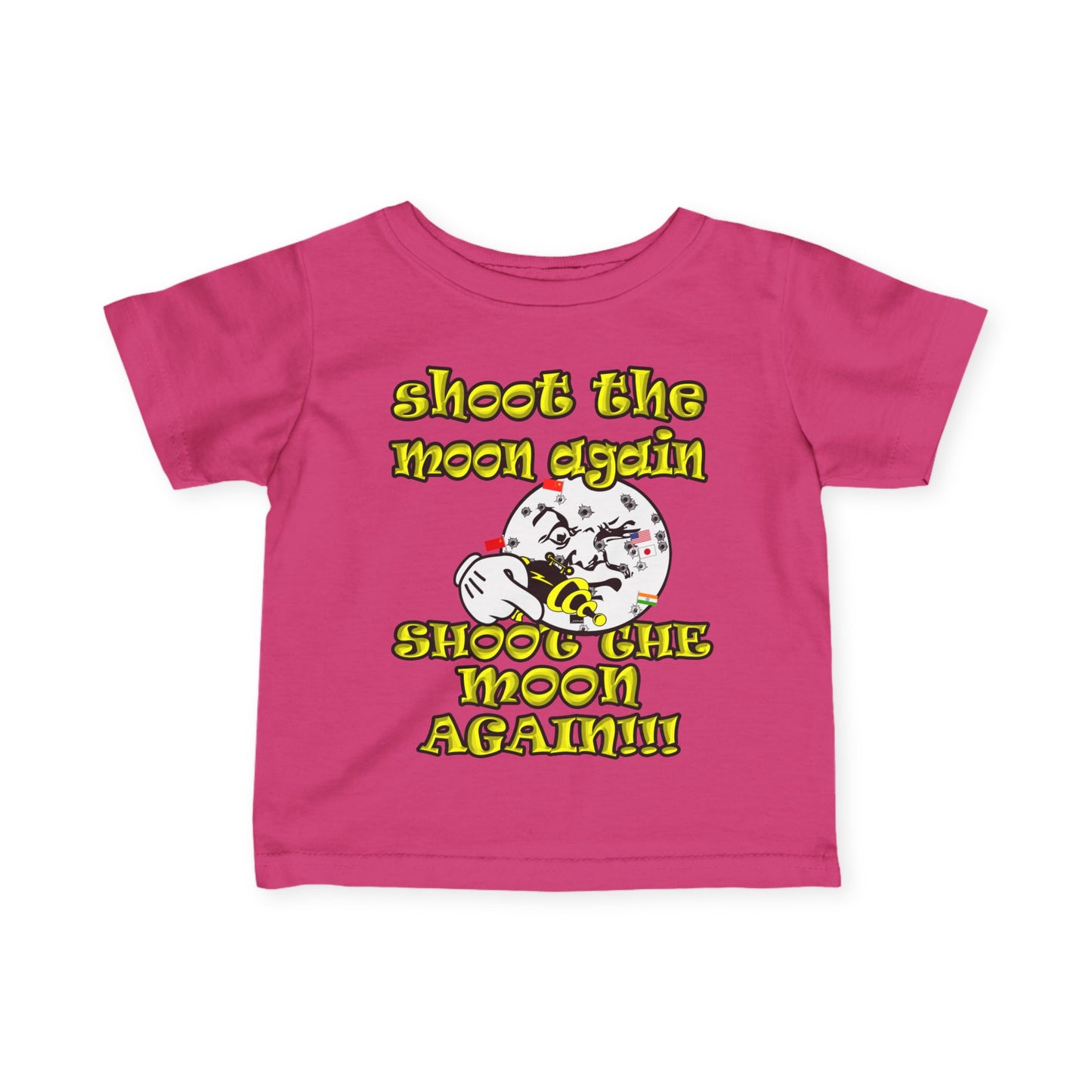 shoot the moon again - Infant Fine Jersey Tee