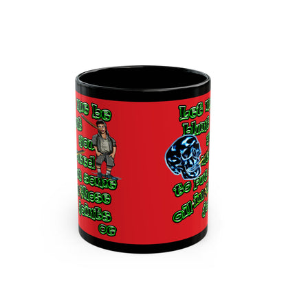 og - Black Mug (red)
