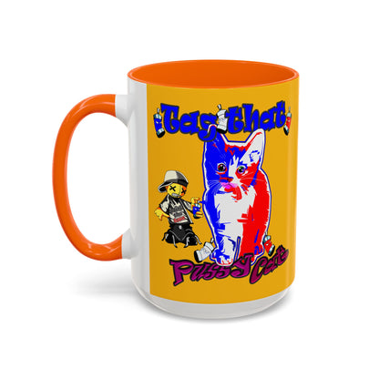 tag that - Accent Mug (yellow)