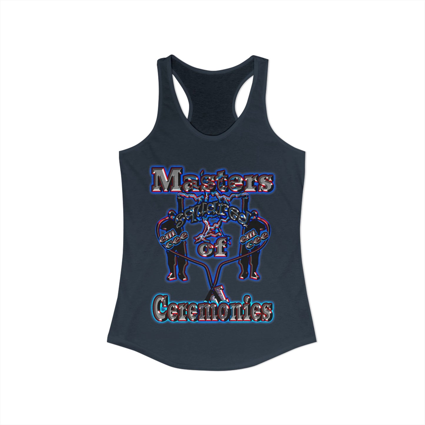 em cee squared - Women's Ideal Racerback Tank
