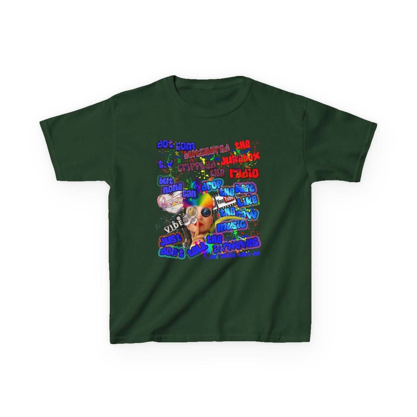 drop the beat - Kids Heavy Cotton™ Tee