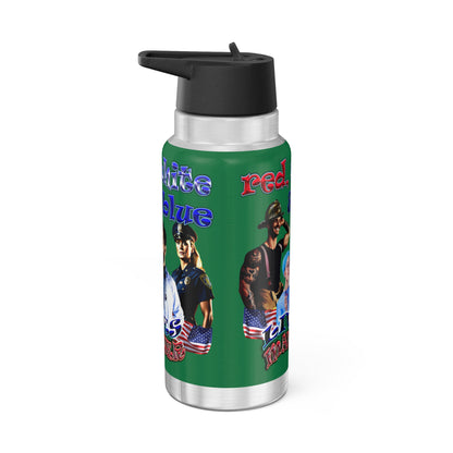 rw&b lives matter - Gator Tumbler, 32oz (dark green)