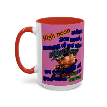 high noon - Accent Mug (light pink)