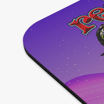 rw&b lives matter - Mouse Pad (Rectangle) (purple-pink wave)
