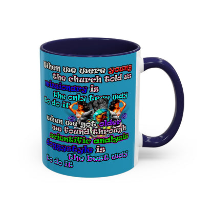 doggystyle - Accent Mug (turquoise)