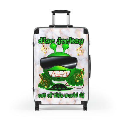 disc jockey - Suitcase (white marble)
