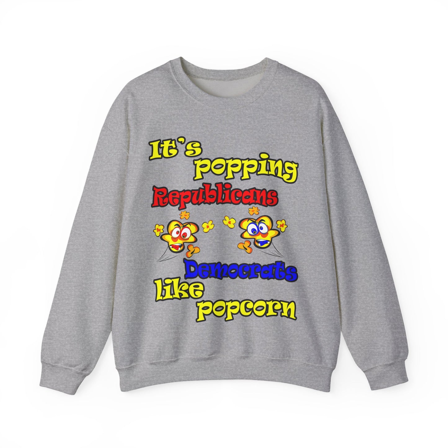 popping like popcorn - Unisex Heavy Blend™ Crewneck Sweatshirt