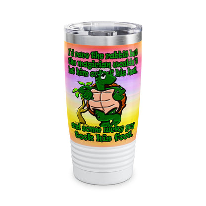 turtle race - Ringneck Tumbler, 20oz (color blur)