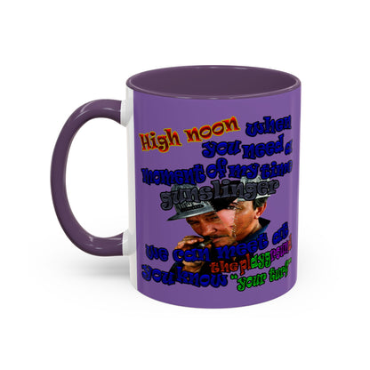 high noon - Accent Mug (light purple)