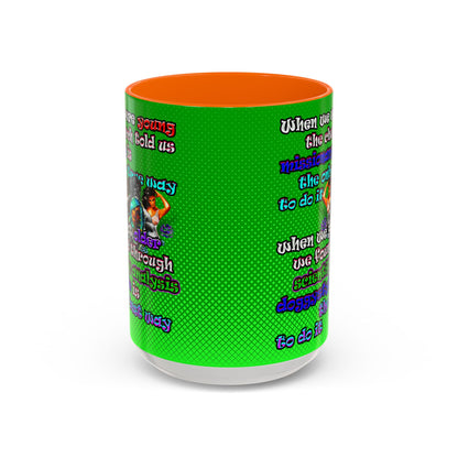 doggystyle - Accent Mug (logo green)