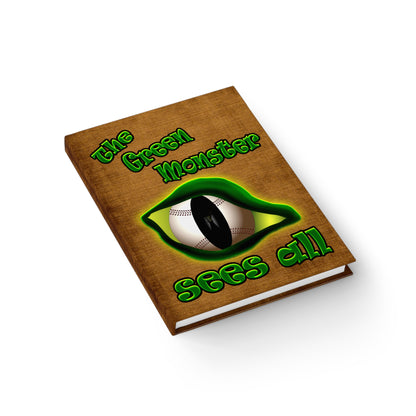 green monster - journal-lined (brown papyrus)