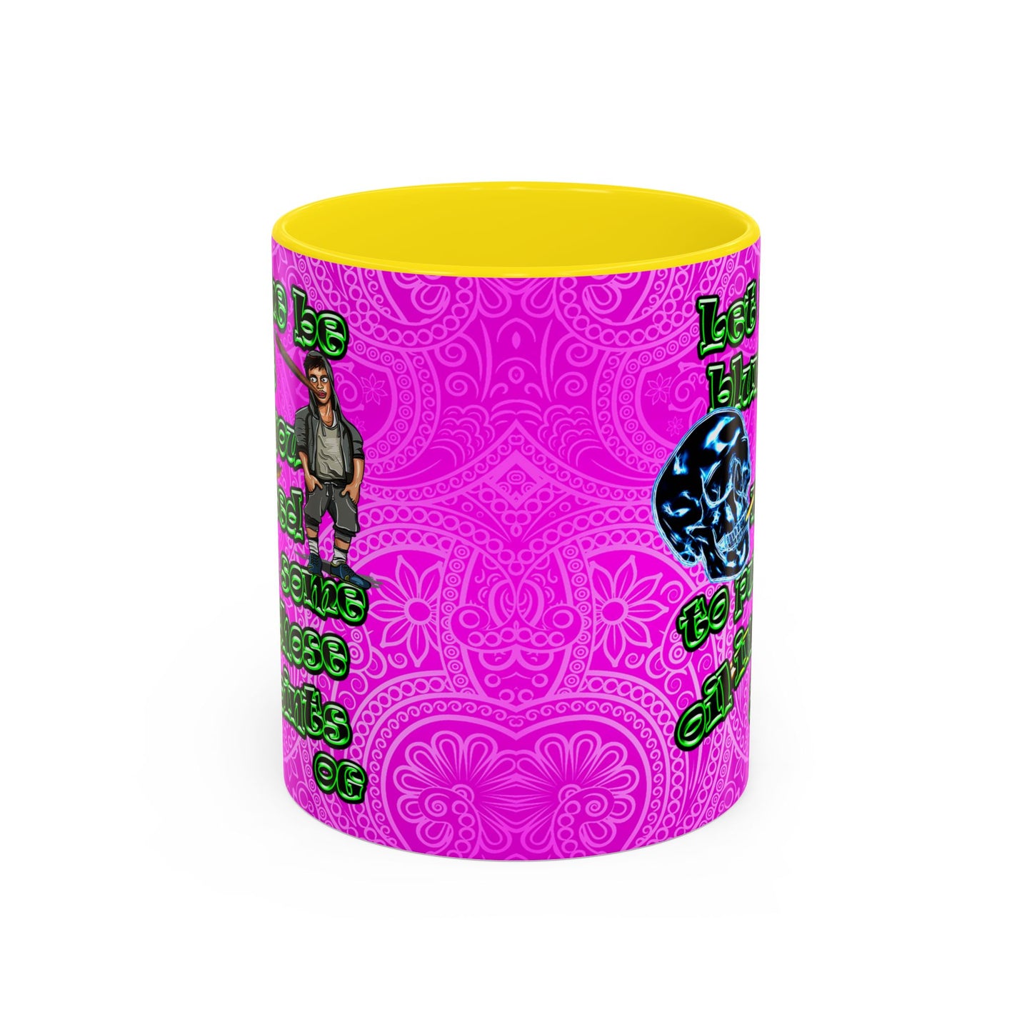 og - Accent Mug (pink swirl)