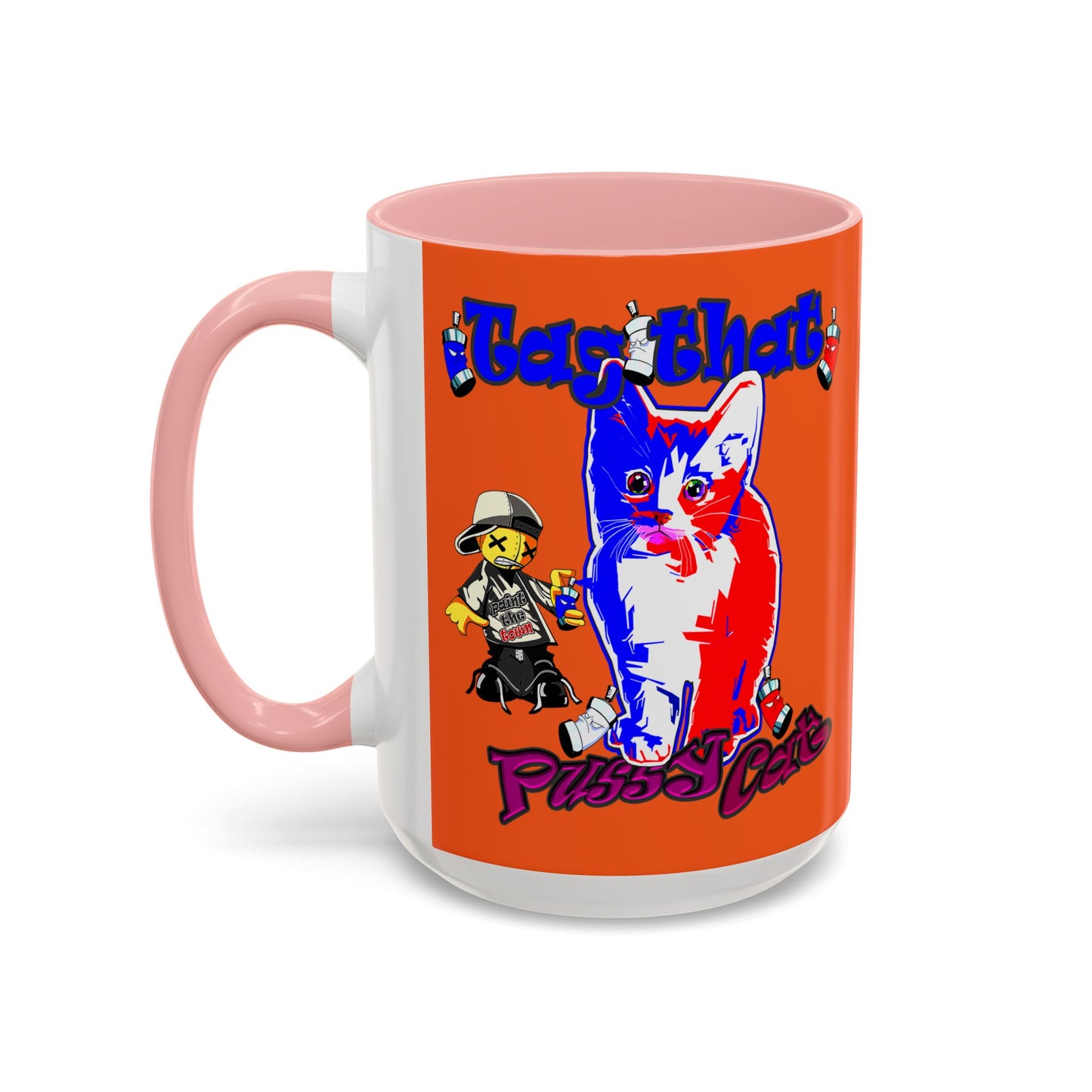 tag that - Accent Mug (orange)