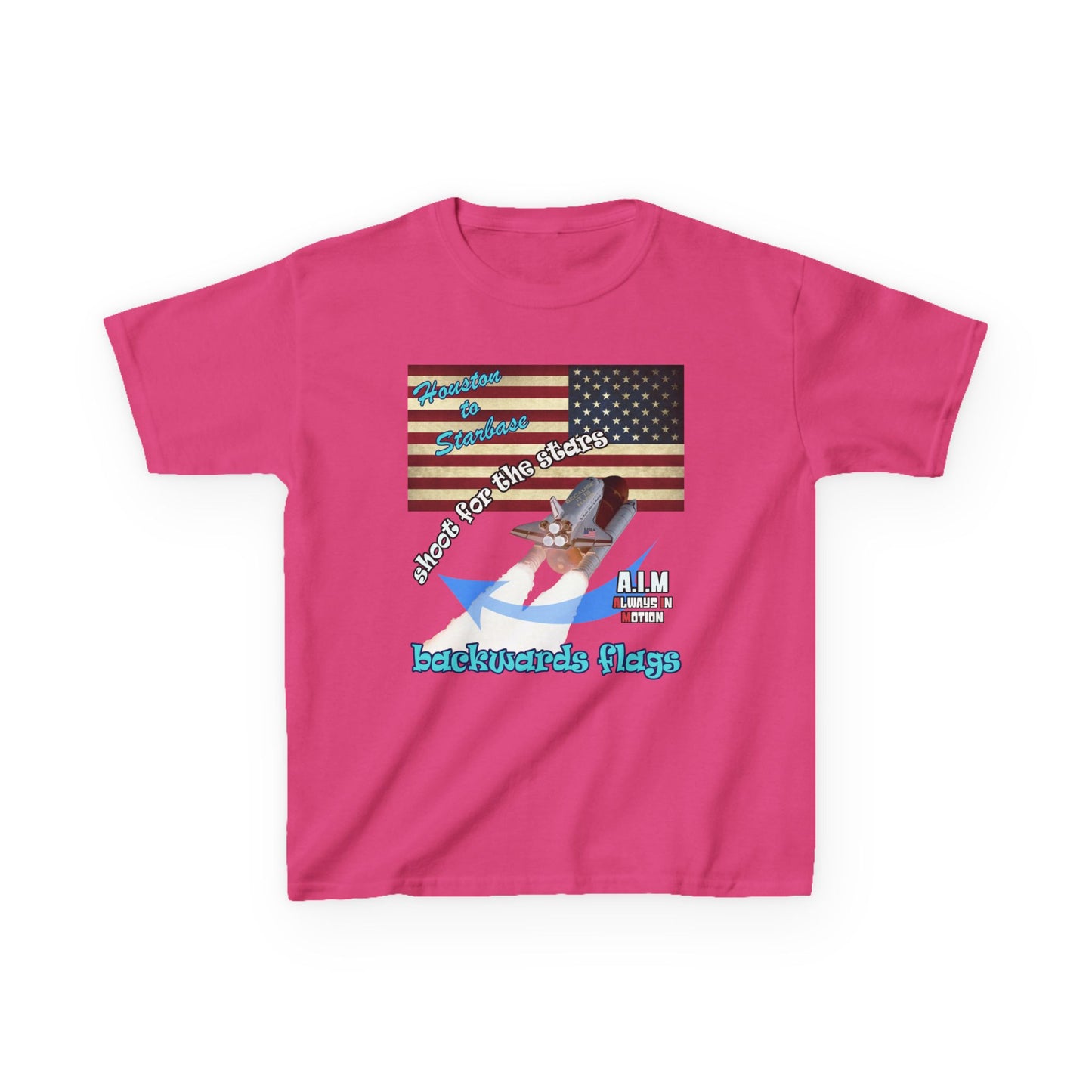 shoot for the stars - Kids Heavy Cotton™ Tee