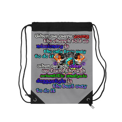 doggystyle - Drawstring Bag (grey)