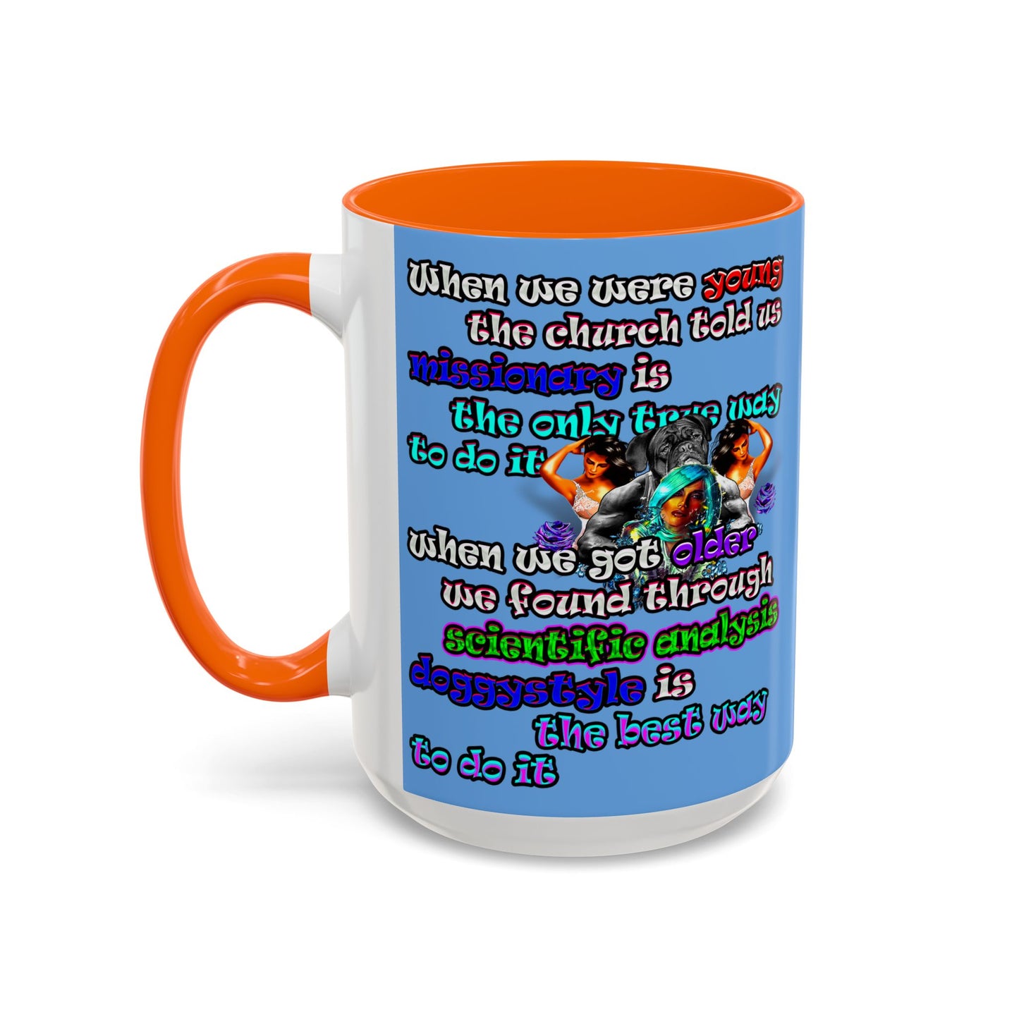 doggystyle - Accent Mug (light blue)