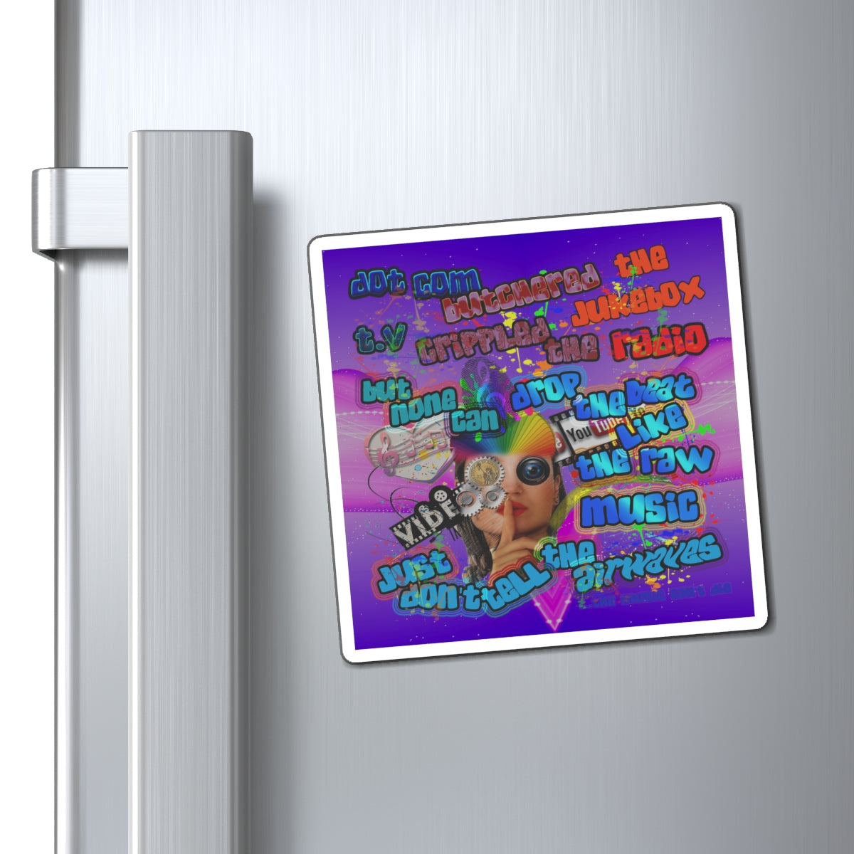 drop the beat - Magnets - (purple-pink wave)