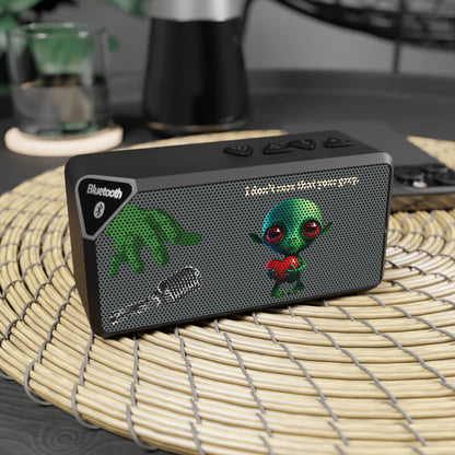 I don't care that your grey - Jabba Bluetooth Speaker (dark grey)