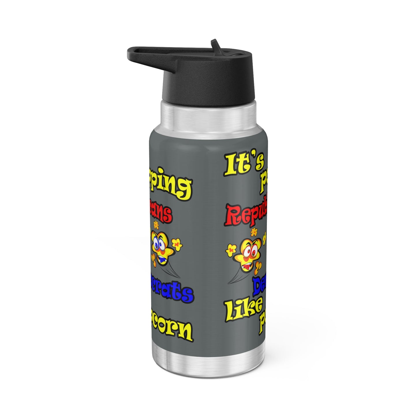 popping like popcorn - Gator Tumbler, 32oz (dark grey)