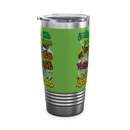 the bum's shit - Ringneck Tumbler, 20oz (green)