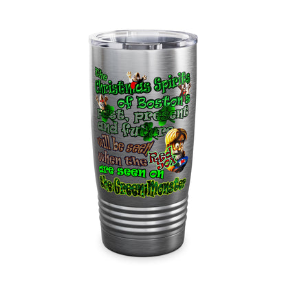 christmas spirits of boston - Ringneck Tumbler, 20oz
