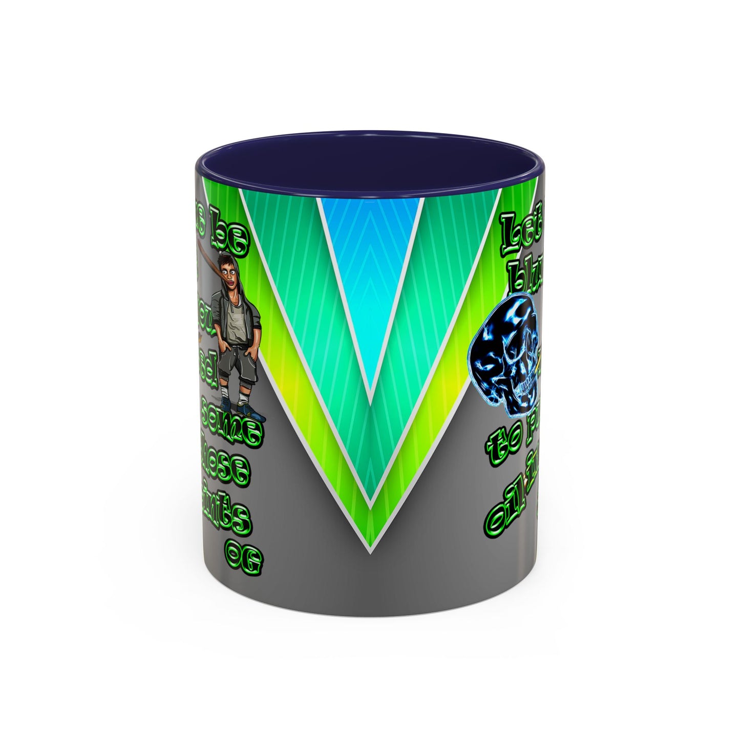 og - Accent Mug (rainbow split)
