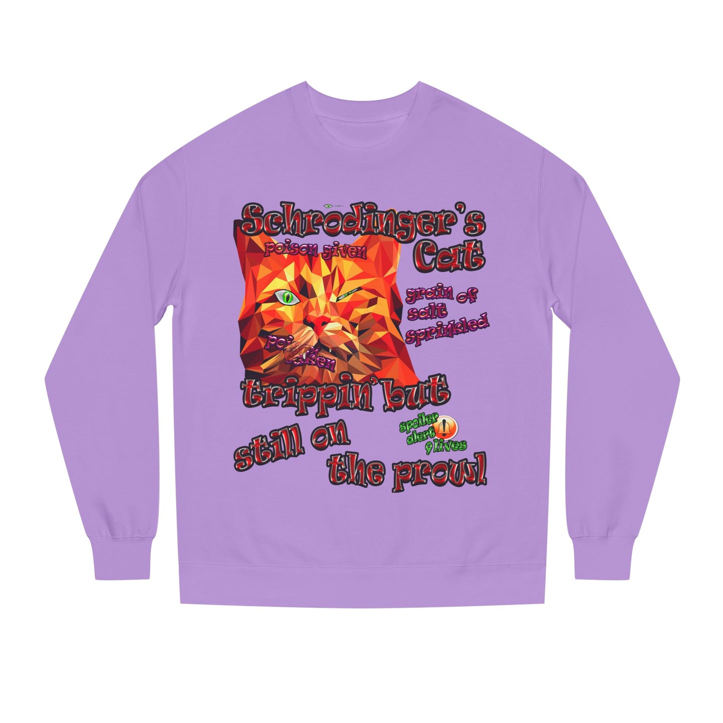 schrodinger's cat - Unisex Crew Neck Sweatshirt