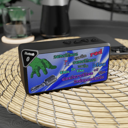 declaration of the independents - Jabba Bluetooth Speaker (blue-white wave)