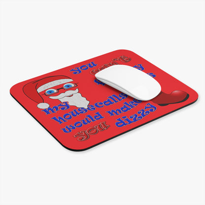 santa's shoes - Mouse Pad (Rectangle) (red)