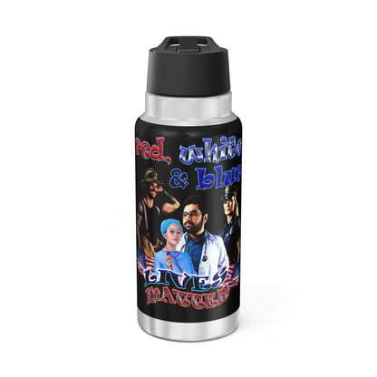 rw&b lives matter - Gator Tumbler, 32oz (black)