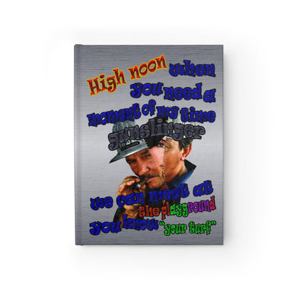 high noon - journal-lined (brushed nickel)