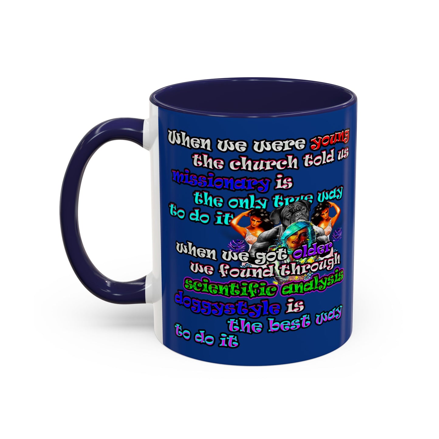 doggystyle - Accent Mug (dark blue)