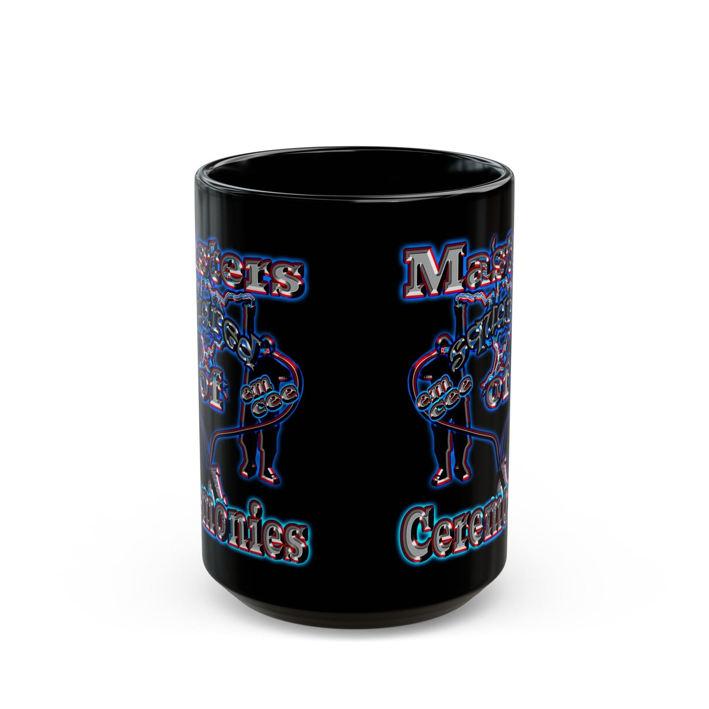 em cee squared - Black Mug (black)