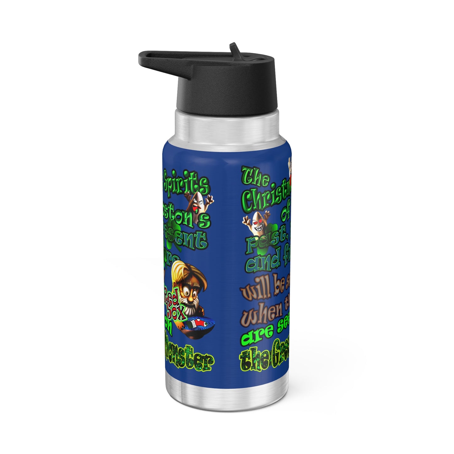 christmas spirits of boston - Gator Tumbler, 32oz (dark blue)
