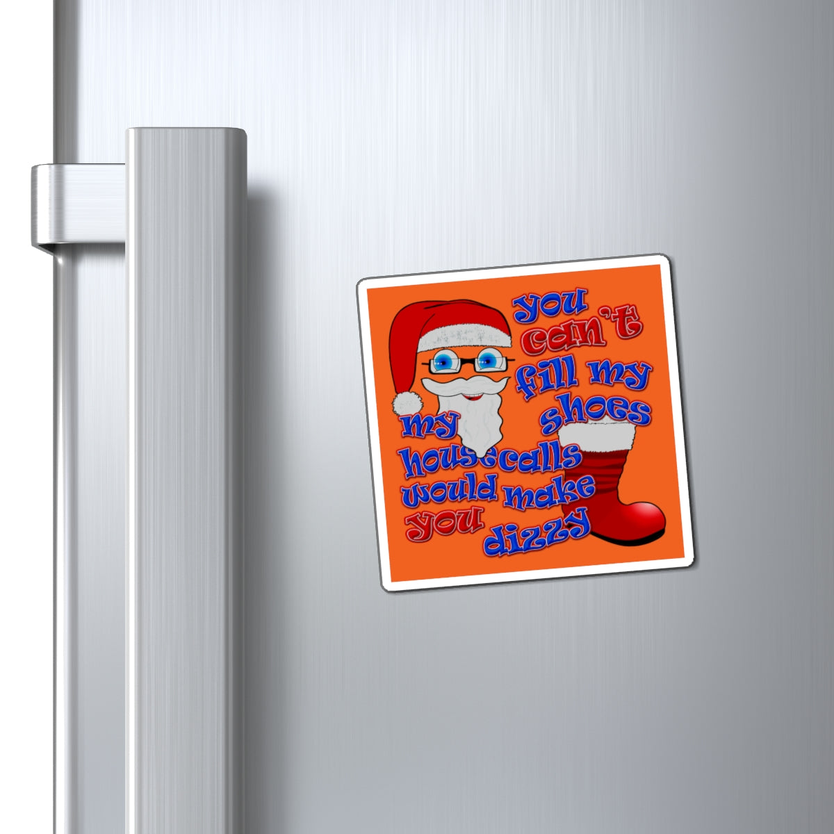 santa's shoes - Magnets - (orange)