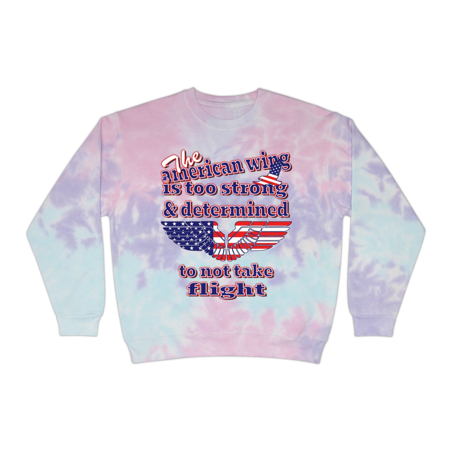 american wing - Unisex Tie-Dye Sweatshirt