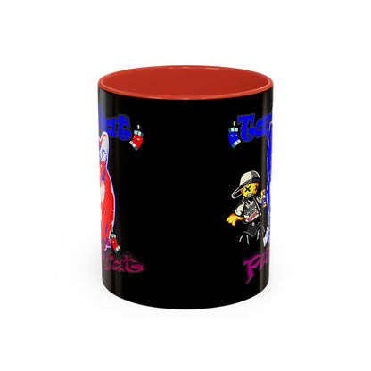 tag that - Accent Mug (black)