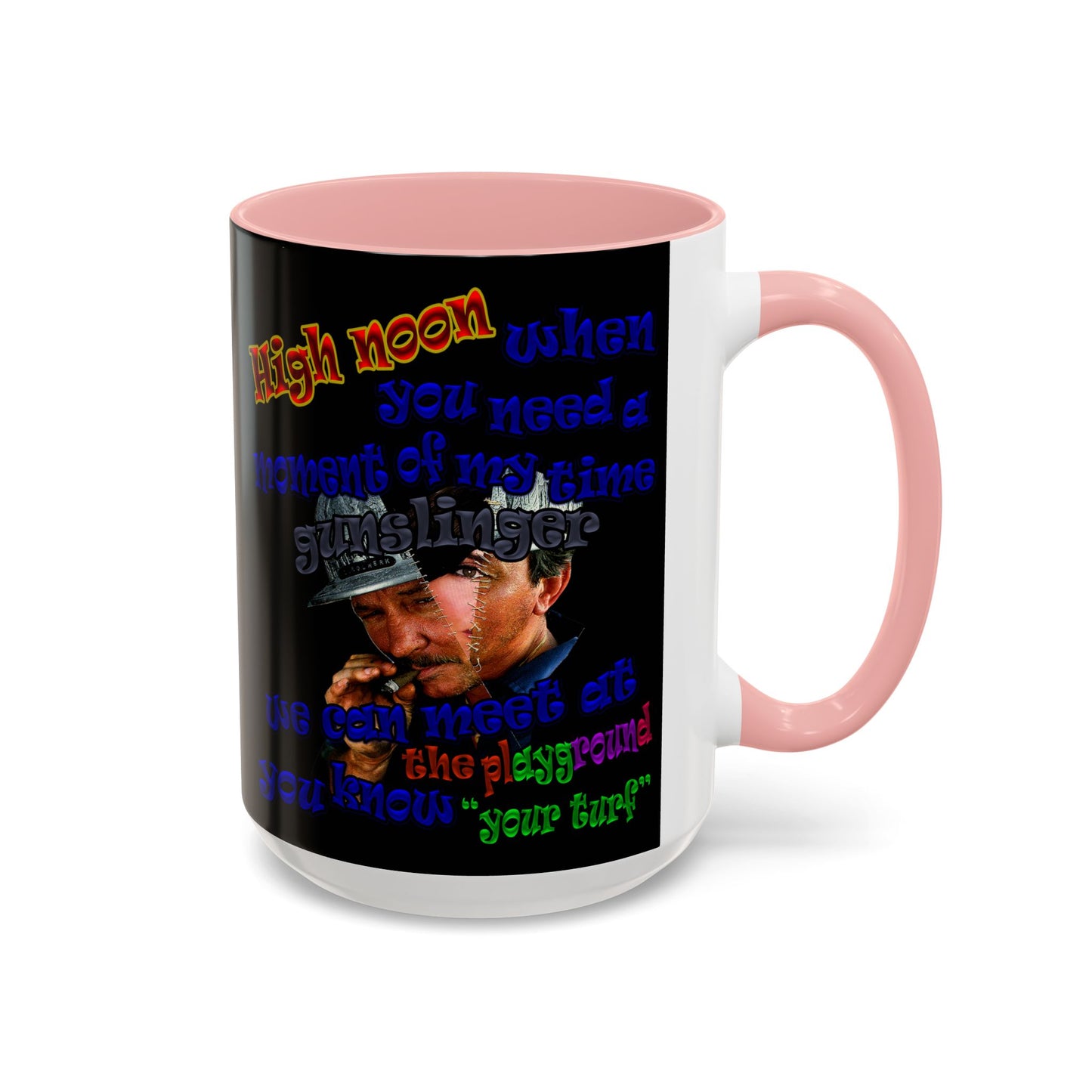high noon - Accent Mug (black)