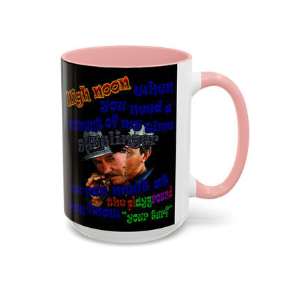 high noon - Accent Mug (black)