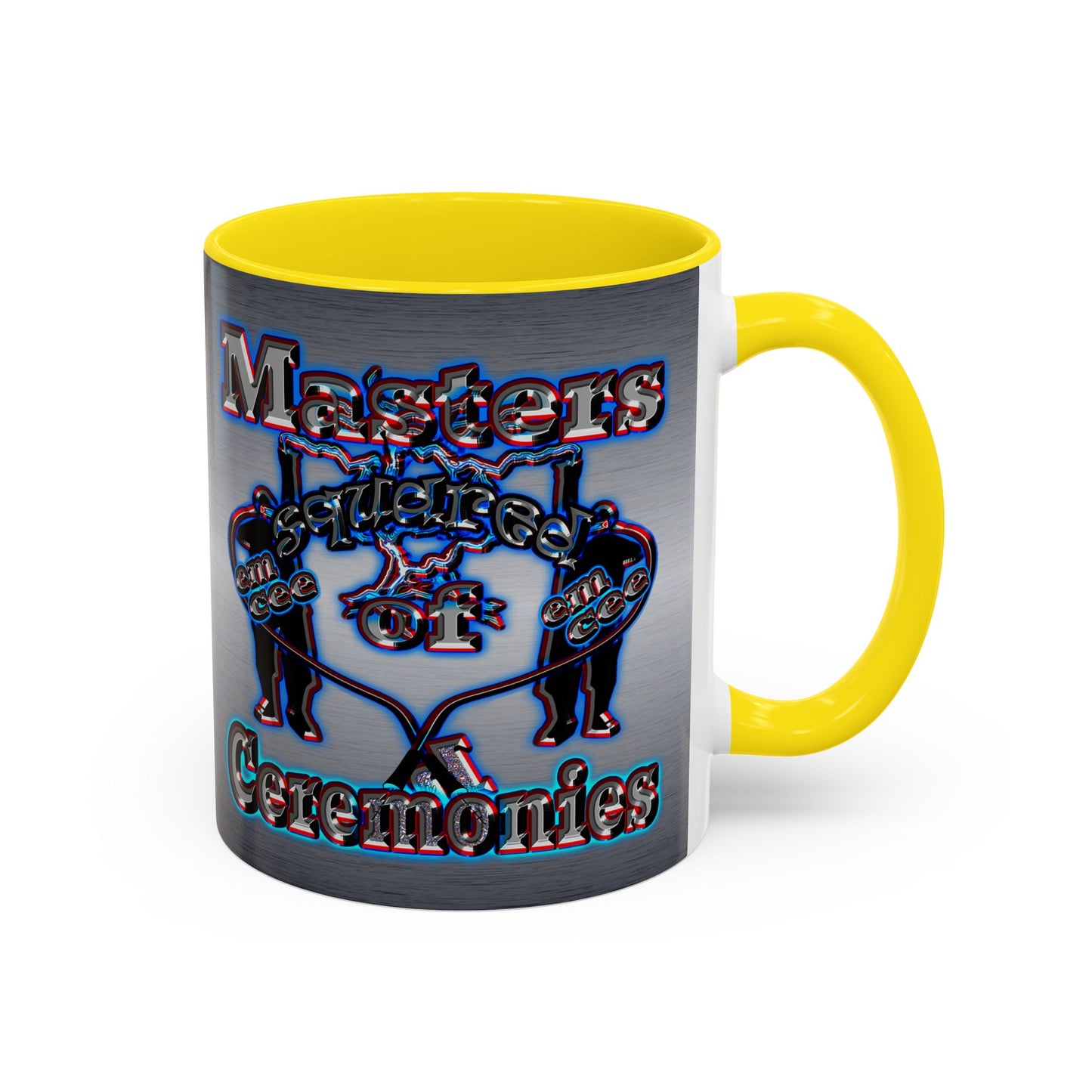 em cee squared - Accent Mug (brushed nickel)