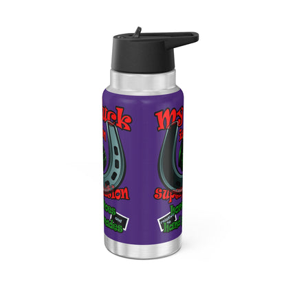 my luck - Gator Tumbler, 32oz (purple)
