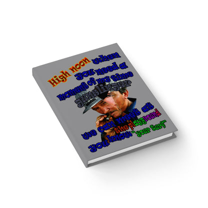 high noon - journal-lined (grey)