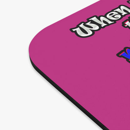 doggystyle - Mouse Pad (Rectangle) (pink)