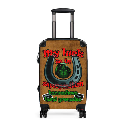 my luck - Suitcase (brown papyrus)