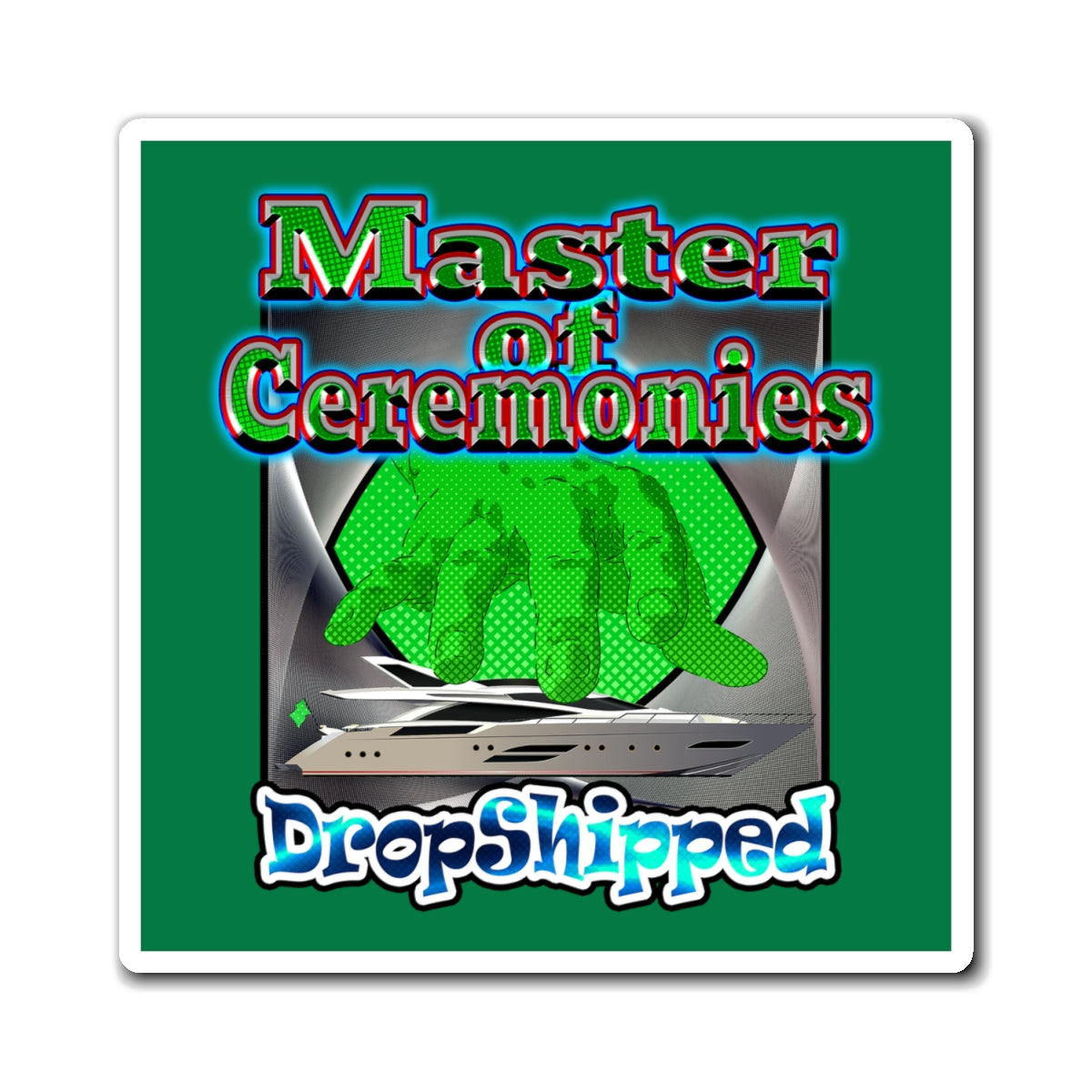 logo - Magnets - (dark green)