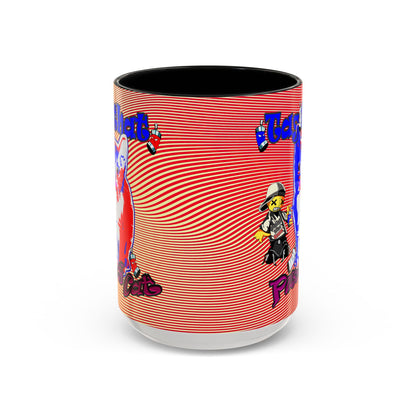 tag that - Accent Mug (yellow-orange wave)