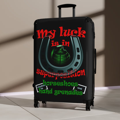 my luck - Suitcase (black)